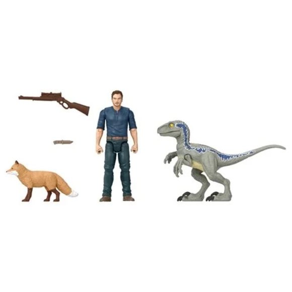 NEW!  Jurassic World: Dominion Owen & Velociraptor Beta - Picture 3 of 4